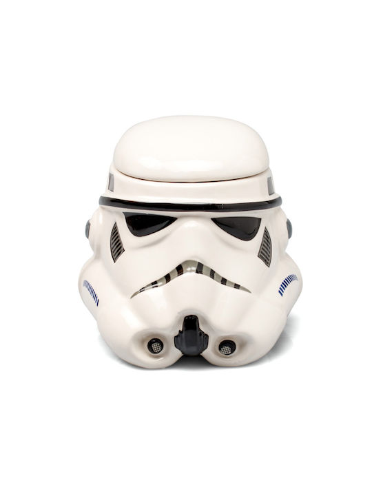 Paladone Star Wars - Stormtrooper Cană Ceramică cu Capac Albă 400ml