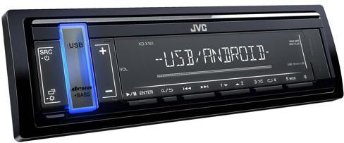 JVC Ραδιόφωνο Αυτοκινήτου 1 DIN (USB)