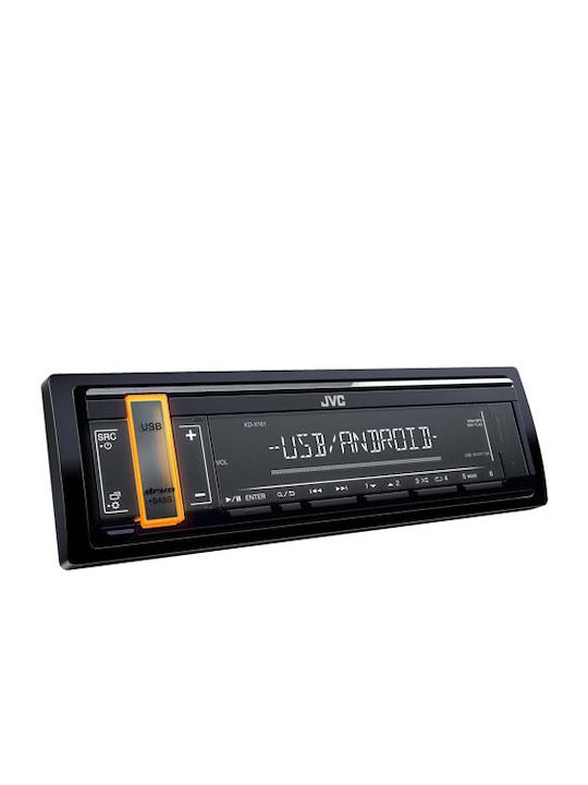 JVC Car Audio System 1DIN (USB) with Detachable Panel