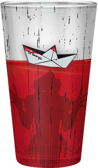Abysse Time to Float Glass Water made of Glass in Red Color 400ml ABYVER149