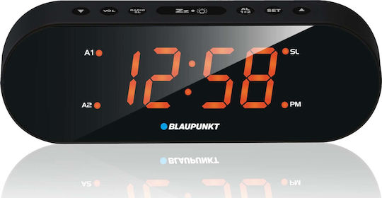 Blaupunkt CR6OR Digitaler Tischuhr mit Wecker & Radio