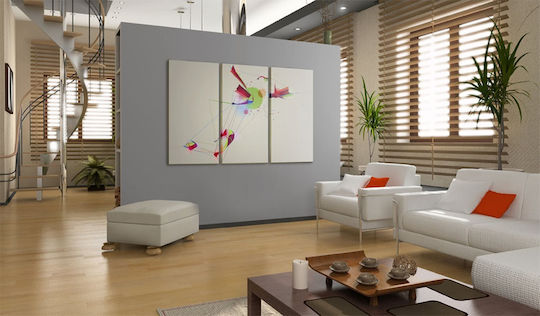 Polihome Colors & shapes σε Καμβά 120x80 cm