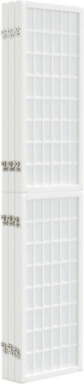 vidaXL Japanese Style Decorative Room Divider Wooden with 6 Panels 240x170cm