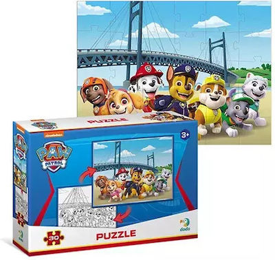 Kids Puzzle Paw Patrol for 3++ Years 30pcs Dodo