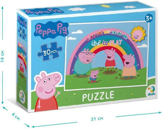 Kids Puzzle Peppa Pig for 3++ Years 30pcs Dodo