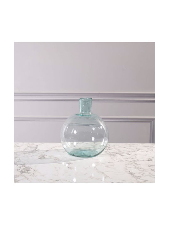 Supergreens Διακοσμητικό Βάζο Glas Transparent 22x22x31cm 1Stück