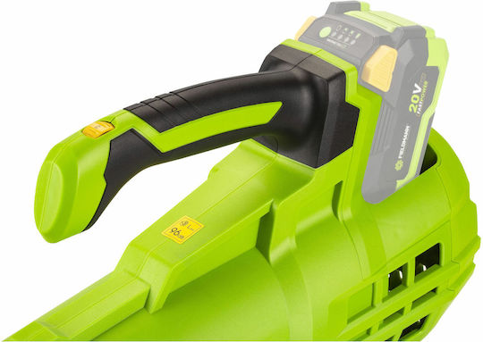 Fieldmann FZF 70605-0 Φυσητήρας / Απορροφητήρας Χειρός Μπαταρίας 20V Solo με Ρύθμιση Έντασης & Μέγιστη Ταχύτητα Αέρα 270km/h