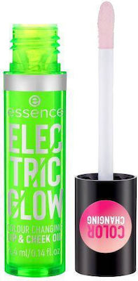 Essence Electric Glow Colour Changing Lip & Cheek Lip Oil 4.4ml