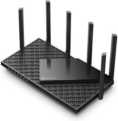 TP-LINK Archer AXE75 v1 Drahtlos Router Wi‑Fi 6E mit 4 Anschlüssen Gigabit Ethernet