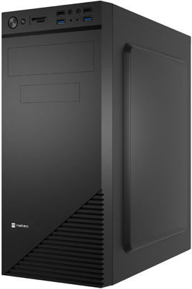 Natec Cabassu G2 Midi Tower Computer Case Black