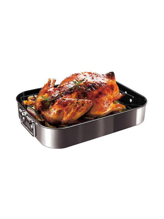 Berlinger Haus Baking Pan Rectangular Aluminum with Non-stick Coating Carbon Pro Edition 28.5x40cm