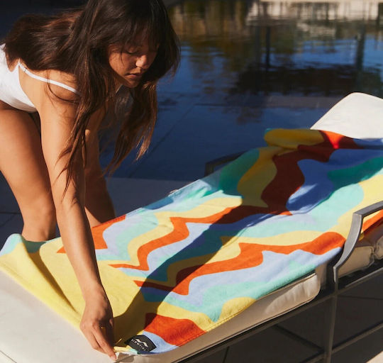 Slowtide Shine On Beach Baumwoll Strandtuch 152x76cm