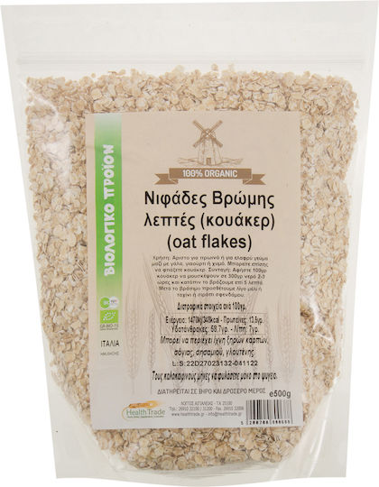 HealthTrade Bio Flocken Hafer 500gr BR01