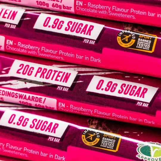 Grenade High Protein Bars with 20% Protein & Flavor Dark Chocolate Raspberry 12x60gr