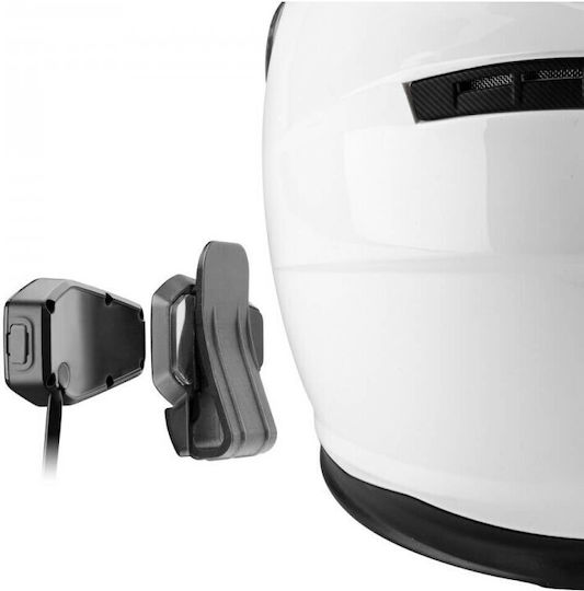 Interphone U-Com 3 Μονή Ενδοεπικοινωνία για Κράνος Μηχανής με Bluetooth