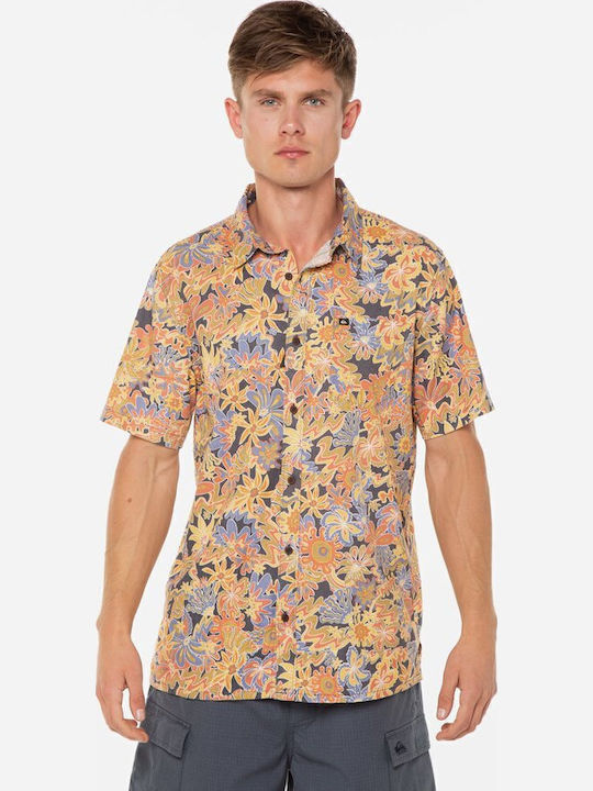 Surfadelica Short-sleeved Shirt Floral Multicolour