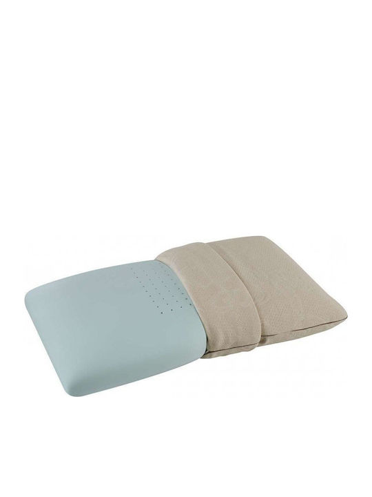 Magniflex Toscana Cotton Deluxe Maxi Bed Pillow Memory Foam 42x72x15cm