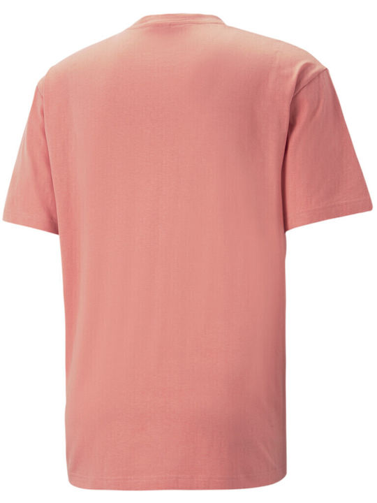 Essentials Better Relaxed Graphic Tricou Coral