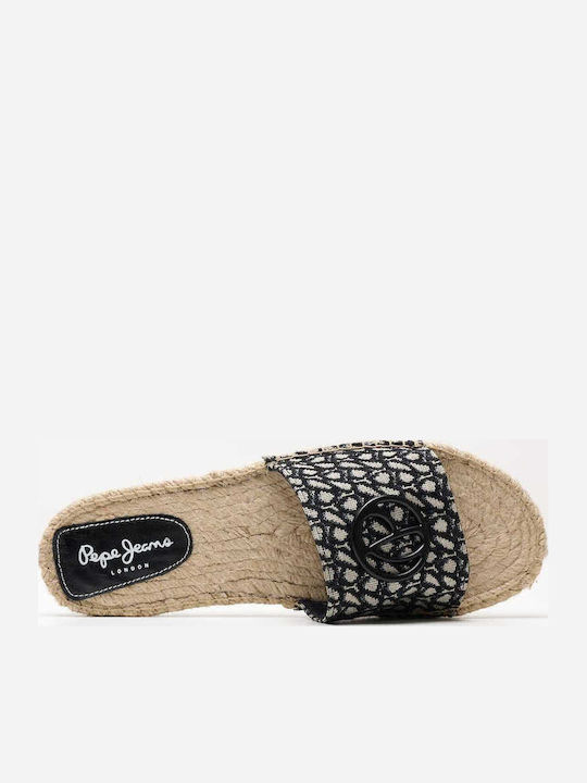 Siva Women's Flat Sandals in Black Color
