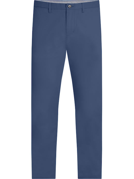 Tommy Hilfiger Ανδρικό Παντελόνι Chino Ελαστικό Μπλε