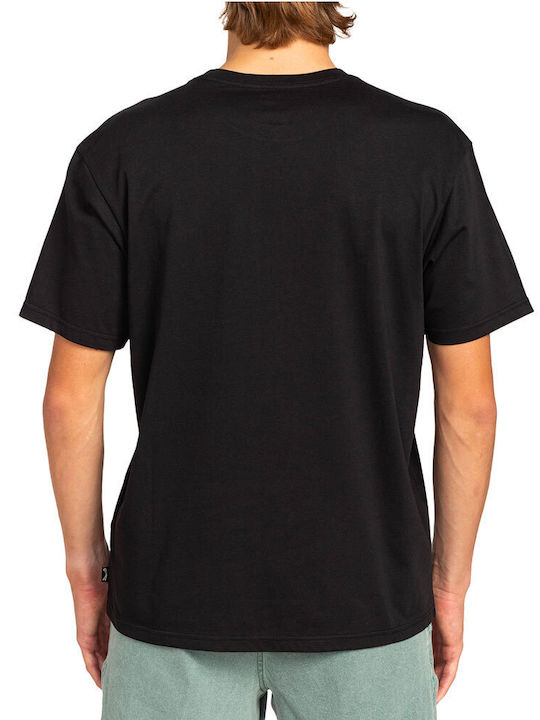 Billabong Rotor Fill T-shirt Bărbătesc cu Mânecă Scurtă Negru