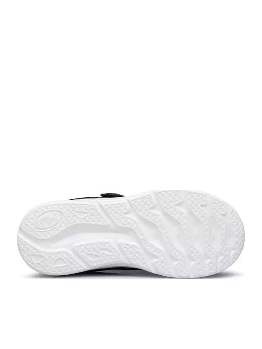 Memory Bells 2 Waterproof Kids Sports Shoes Running with Hoop & Loop Closure Navy Blue