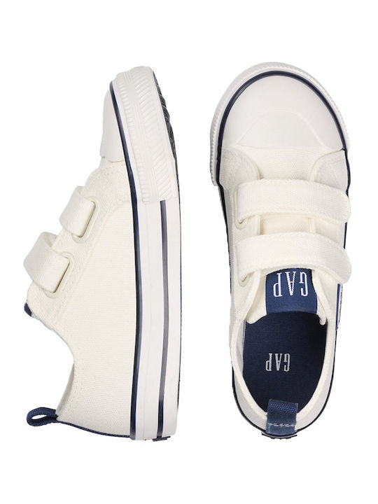 Kids Sneakers with Scratch White