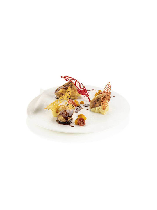 Silikomart Piuma Formă de Patiserie Bomboane de Ciocolată din Silicon 20 Locuri 12.1x1.5buc 1buc