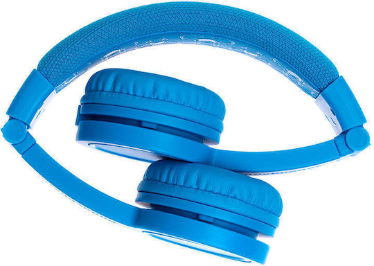 BuddyPhones Explore+ Жични On Ear Слушалки Светлосини