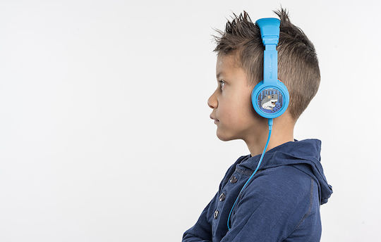 BuddyPhones Explore+ Жични On Ear Слушалки Светлосини