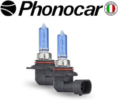 Phonocar Λάμπες Αυτοκινήτου HIR2-9012 Αλογόνου 4200K Φυσικό Λευκό 12V 55W 2τμχ