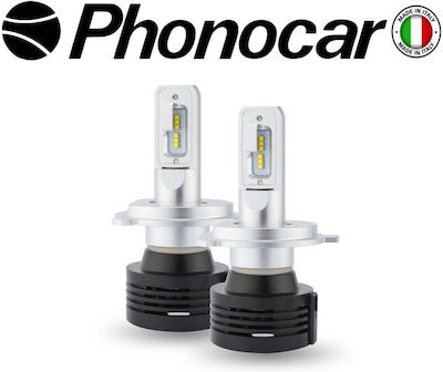 Phonocar Λάμπες Αυτοκινήτου H4 LED 6000K Ψυχρό Λευκό 24V 36W 2τμχ