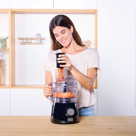 Black & Decker Πολυμίξερ 600W με Κάδο 1.2lt Μαύρο