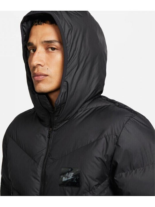 Sportswear Storm-FIT Winter Jacket Hardshell Waterproof and Windproof Black