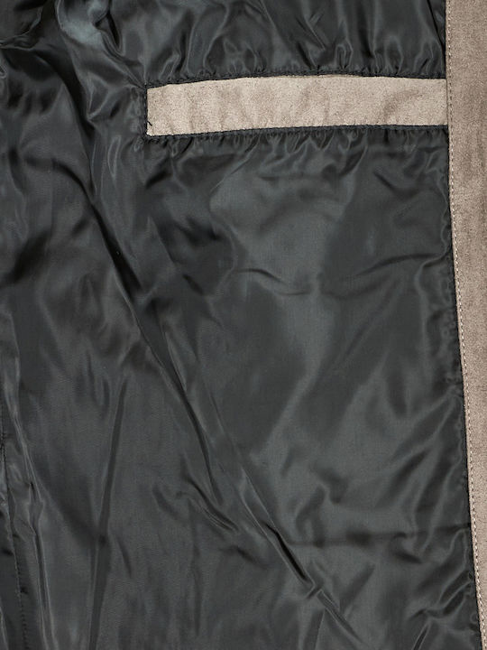 Jacket Made of Synthetic Leather Biker Falcon/Fake Suede