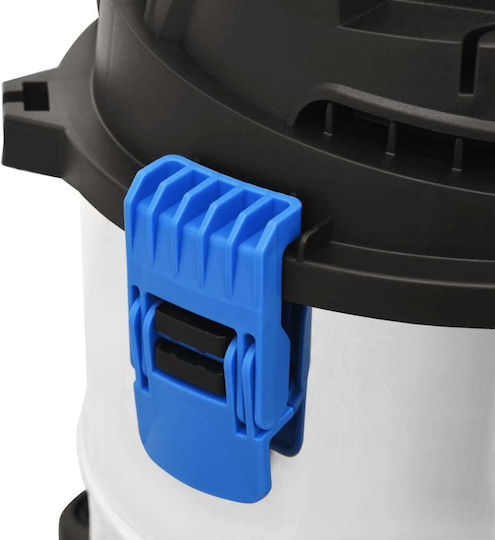 vidaXL Vacuum Wet / Dry 1200W with Stainless Bin 20lt