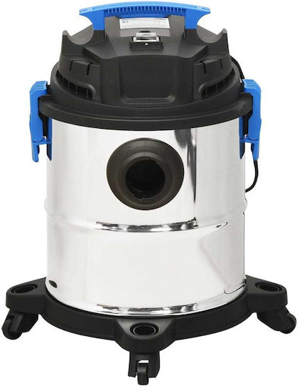 vidaXL Vacuum Wet / Dry 1200W with Stainless Bin 20lt