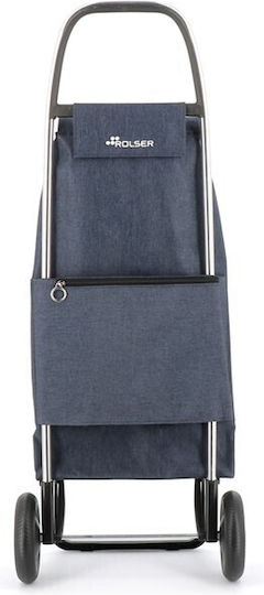 I-Max Tweed Текстил Пазарска количка Dark Blue 43лт