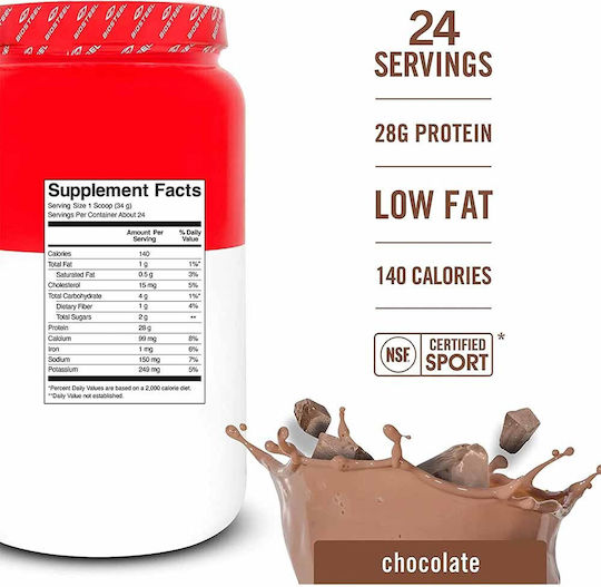 Biosteel Whey Protein Isolate Whey Protein Gluten Free with Flavor Chocolate 816gr