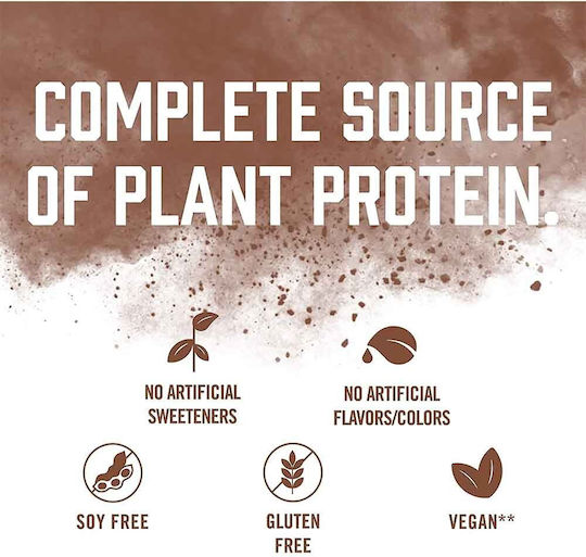 Biosteel Plant-Based Protein Χωρίς Γλουτένη & Λακτόζη με Γεύση Σοκολάτα 825gr