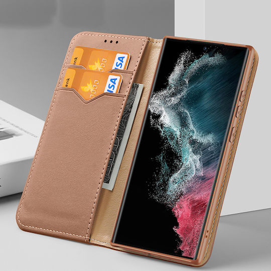 Dux Ducis Hivo Wallet Leather Red (Galaxy S23)