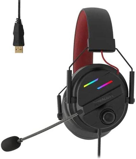Redragon H380 Chiron Over Ear Gaming Headset with Connection USB