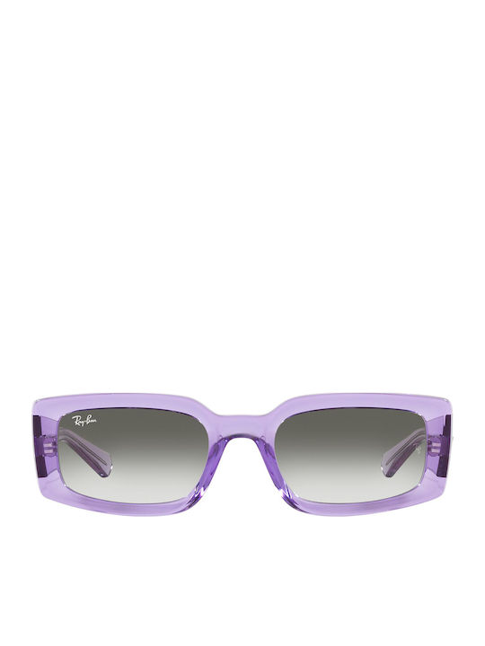 Ray Ban Kiliane Ochelari de soare Violet cu Cadru & Gri Lentilă