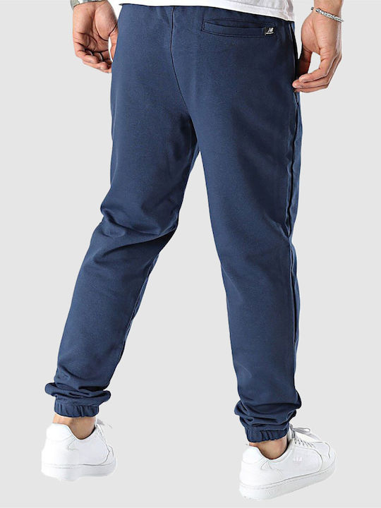 New Balance Men's Sweatpants with Rubber Navy Blue