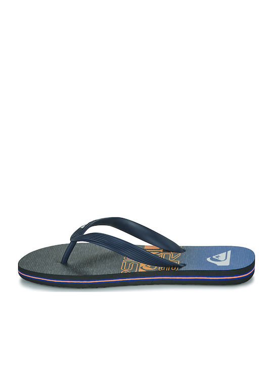 Kids' Flip Flops Blue Molokai Art