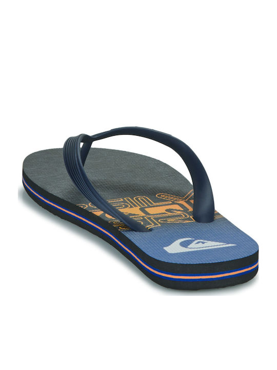 Kids' Flip Flops Blue Molokai Art