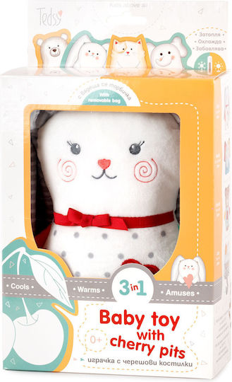 Amek Toys Fuzzy the Rabbit Θερμοφόρα με Κουκούτσια Κερασιού