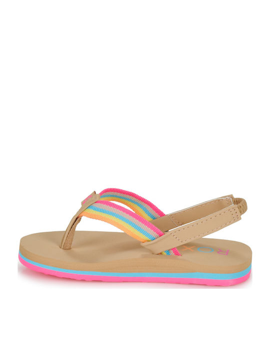 Παιδικές Σαγιονάρες Flip Flops Μπεζ Colbee