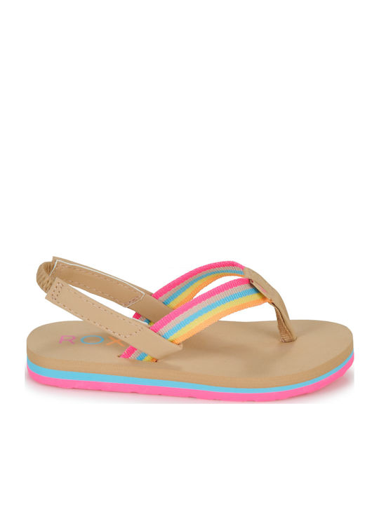 Παιδικές Σαγιονάρες Flip Flops Μπεζ Colbee