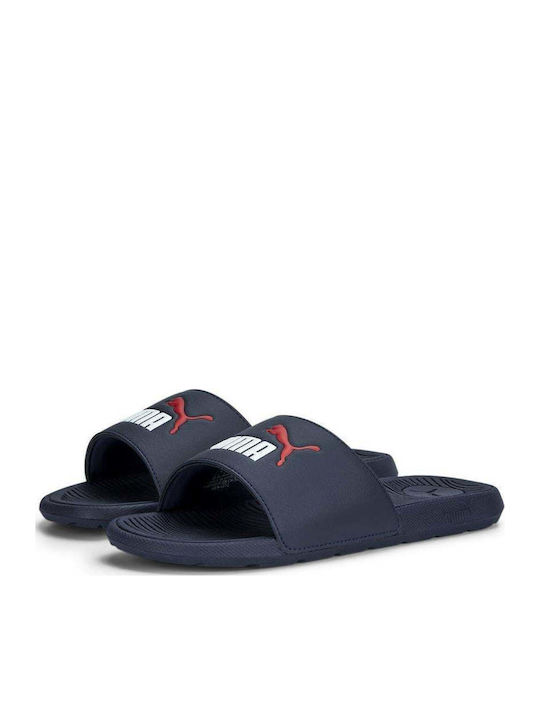 PUMA Παιδικές Σαγιονάρες Slides Μπλε Cool Cat 2.0